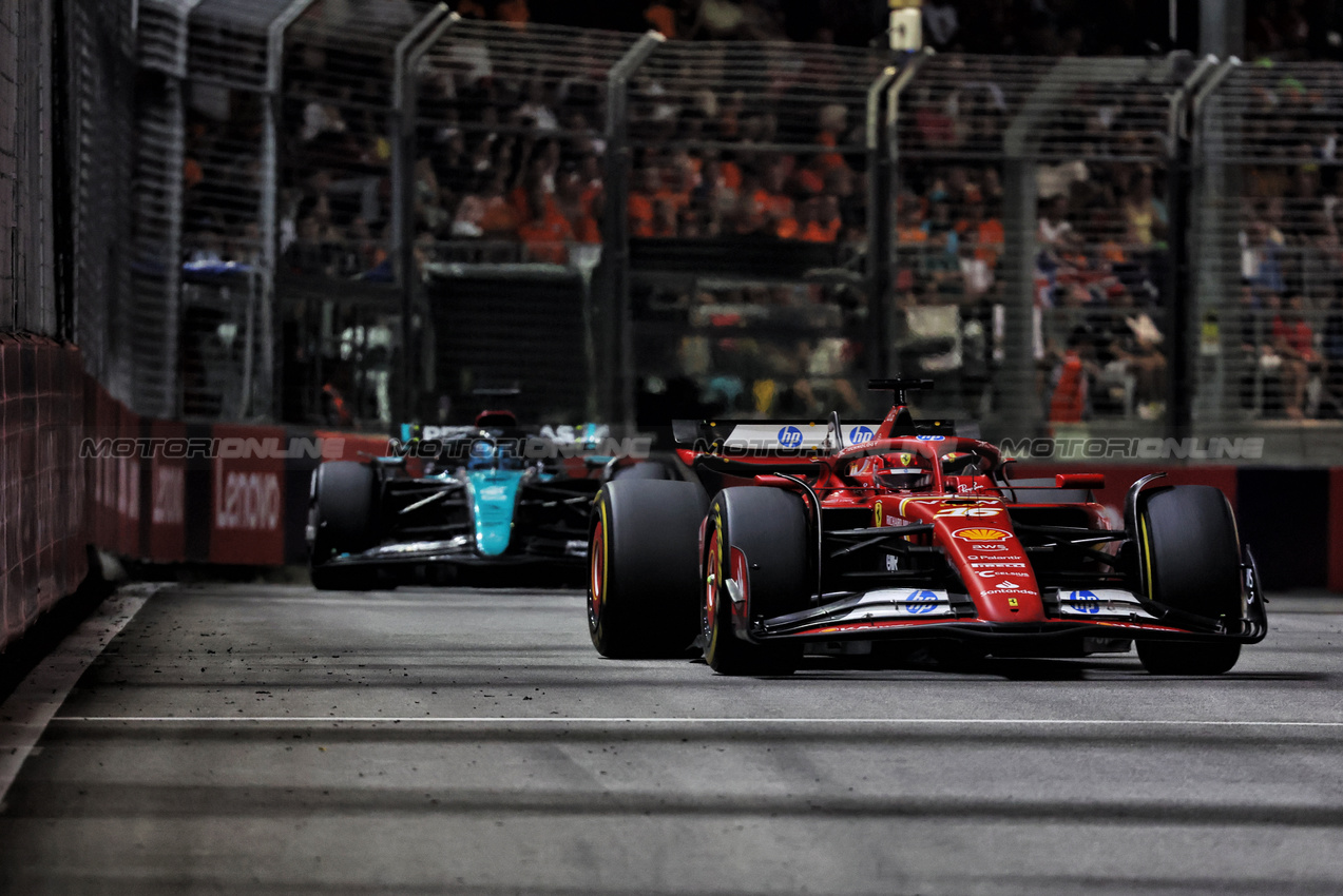 GP SINGAPORE, Charles Leclerc (MON) Ferrari SF-24.

22.09.2024. Formula 1 World Championship, Rd 18, Singapore Grand Prix, Marina Bay Street Circuit, Singapore, Gara Day.

- www.xpbimages.com, EMail: requests@xpbimages.com © Copyright: Rew / XPB Images