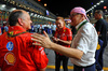 GP SINGAPORE, (L to R): Frederic Vasseur (FRA) Ferrari Team Principal with Andreas Weissenbacher, BWT Chief Executive Officer on the grid.

22.09.2024. Formula 1 World Championship, Rd 18, Singapore Grand Prix, Marina Bay Street Circuit, Singapore, Gara Day.

- www.xpbimages.com, EMail: requests@xpbimages.com © Copyright: Batchelor / XPB Images