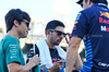 GP SINGAPORE, Esteban Ocon (FRA) Alpine F1 Team with Lance Stroll (CDN) Aston Martin F1 Team e Sergio Perez (MEX) Red Bull Racing on the drivers' parade.

22.09.2024. Formula 1 World Championship, Rd 18, Singapore Grand Prix, Marina Bay Street Circuit, Singapore, Gara Day.

- www.xpbimages.com, EMail: requests@xpbimages.com © Copyright: Batchelor / XPB Images