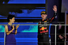 GP SINGAPORE, Max Verstappen (NLD) Red Bull Racing celebrates his second position on the podium.

22.09.2024. Formula 1 World Championship, Rd 18, Singapore Grand Prix, Marina Bay Street Circuit, Singapore, Gara Day.

- www.xpbimages.com, EMail: requests@xpbimages.com © Copyright: Moy / XPB Images