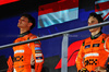 GP SINGAPORE, The podium (L to R): Gara winner Lando Norris (GBR) McLaren on the podium with third placed team mate Oscar Piastri (AUS) McLaren.

22.09.2024. Formula 1 World Championship, Rd 18, Singapore Grand Prix, Marina Bay Street Circuit, Singapore, Gara Day.

 - www.xpbimages.com, EMail: requests@xpbimages.com © Copyright: Coates / XPB Images