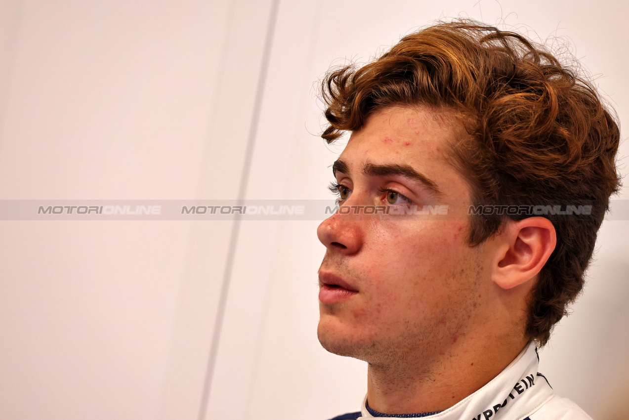 GP SINGAPORE, Franco Colapinto (ARG) Williams Racing.

19.09.2024. Formula 1 World Championship, Rd 18, Singapore Grand Prix, Marina Bay Street Circuit, Singapore, Preparation Day.

- www.xpbimages.com, EMail: requests@xpbimages.com © Copyright: Batchelor / XPB Images