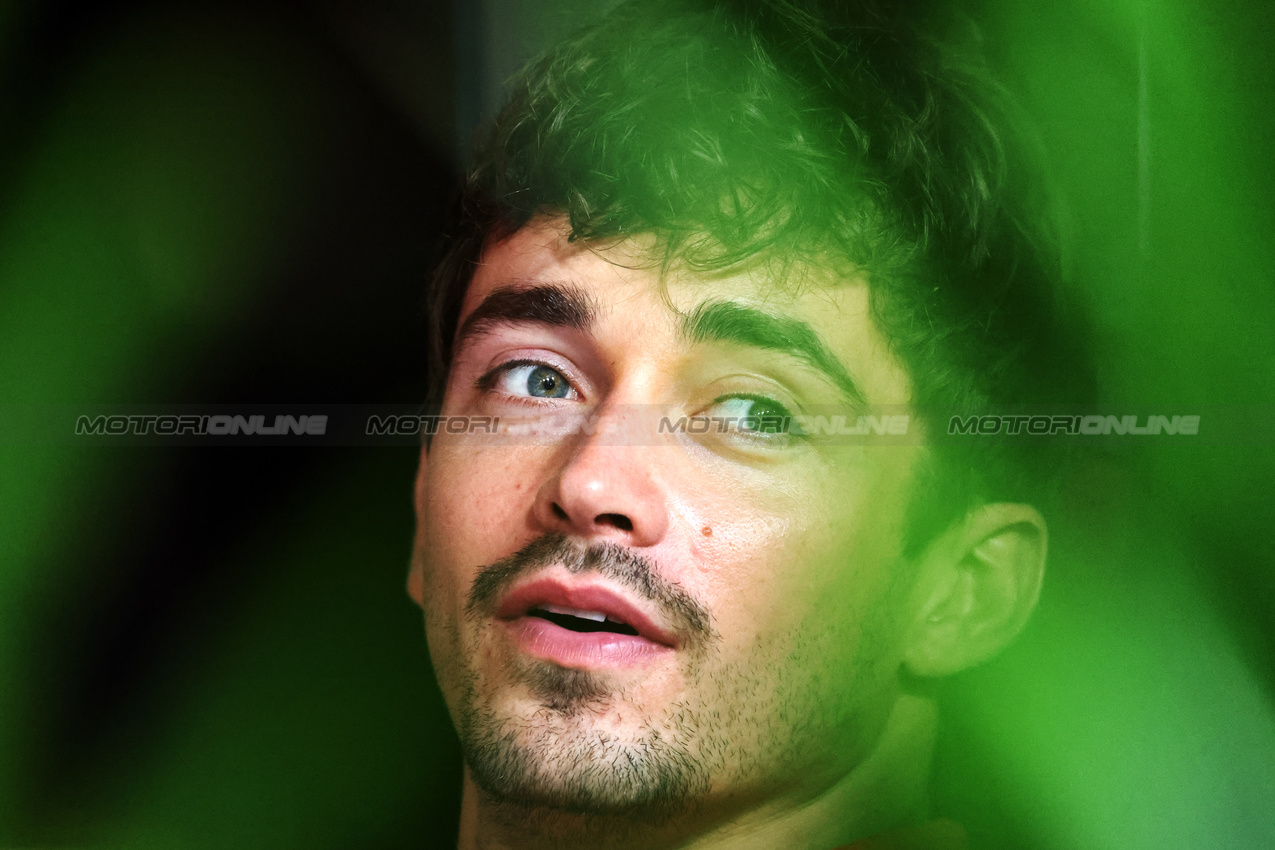 GP SINGAPORE, Charles Leclerc (MON) Ferrari.

19.09.2024. Formula 1 World Championship, Rd 18, Singapore Grand Prix, Marina Bay Street Circuit, Singapore, Preparation Day.

- www.xpbimages.com, EMail: requests@xpbimages.com © Copyright: Rew / XPB Images