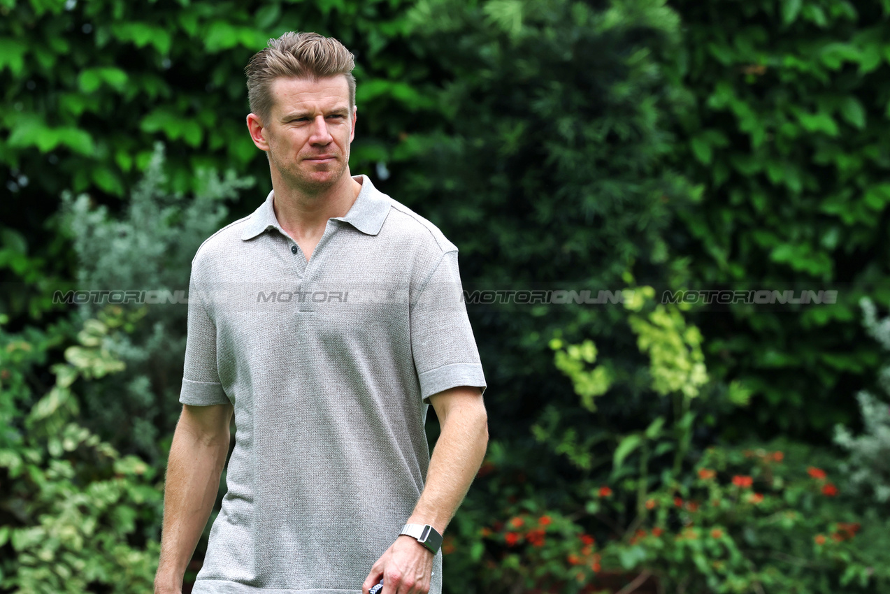 GP SINGAPORE, Nico Hulkenberg (GER) Haas F1 Team.

19.09.2024. Formula 1 World Championship, Rd 18, Singapore Grand Prix, Marina Bay Street Circuit, Singapore, Preparation Day.

- www.xpbimages.com, EMail: requests@xpbimages.com © Copyright: Moy / XPB Images