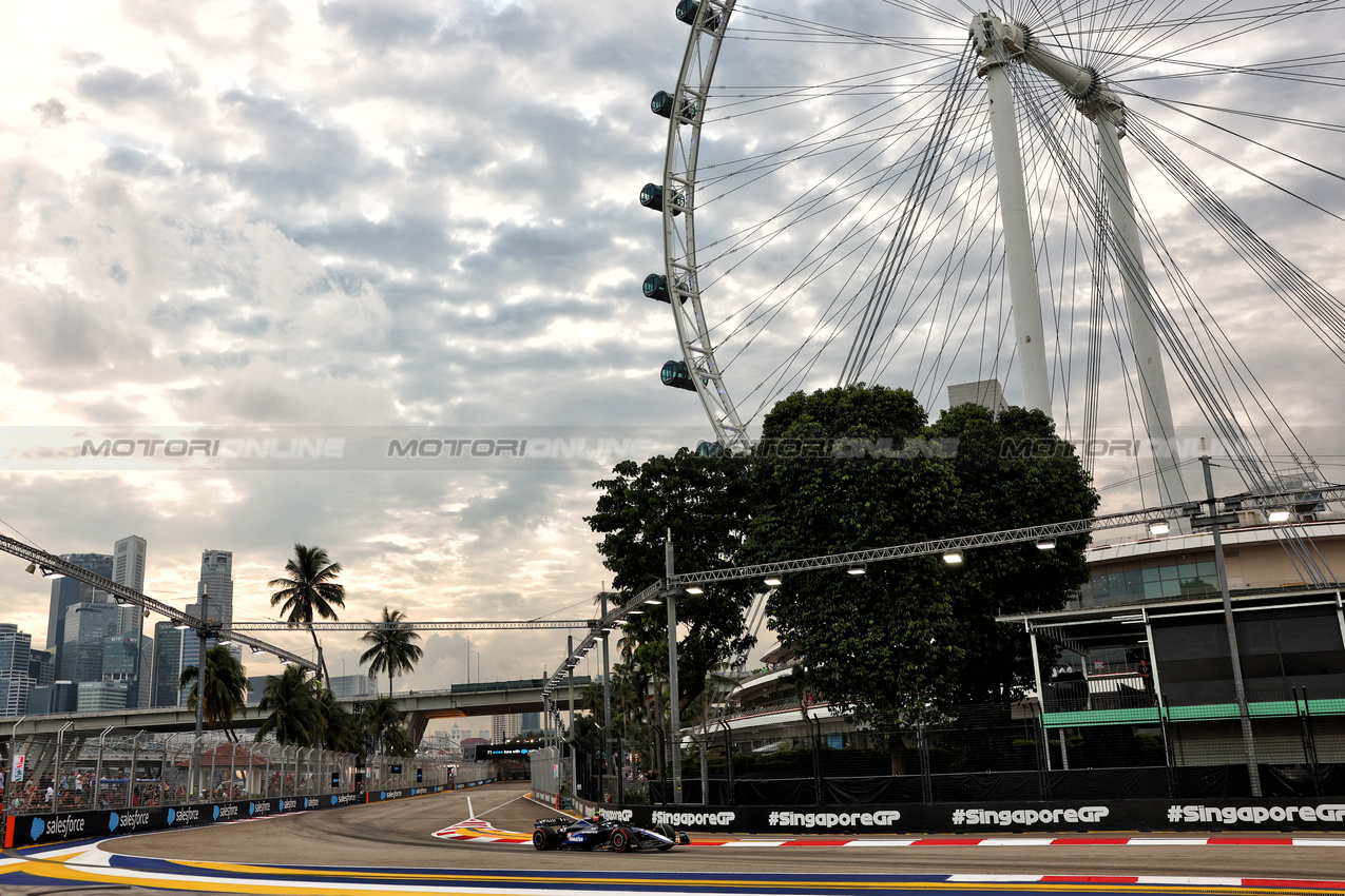 GP SINGAPORE, Franco Colapinto (ARG) Williams Racing FW46.

21.09.2024. Formula 1 World Championship, Rd 18, Singapore Grand Prix, Marina Bay Street Circuit, Singapore, Qualifiche Day.

 - www.xpbimages.com, EMail: requests@xpbimages.com © Copyright: Coates / XPB Images