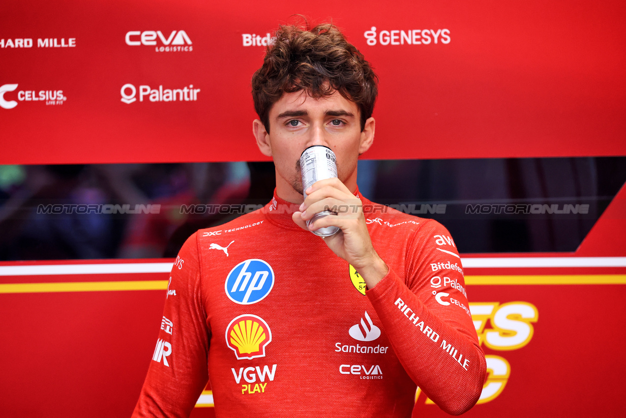 GP SINGAPORE, Charles Leclerc (MON) Ferrari.

21.09.2024. Formula 1 World Championship, Rd 18, Singapore Grand Prix, Marina Bay Street Circuit, Singapore, Qualifiche Day.

- www.xpbimages.com, EMail: requests@xpbimages.com © Copyright: Batchelor / XPB Images