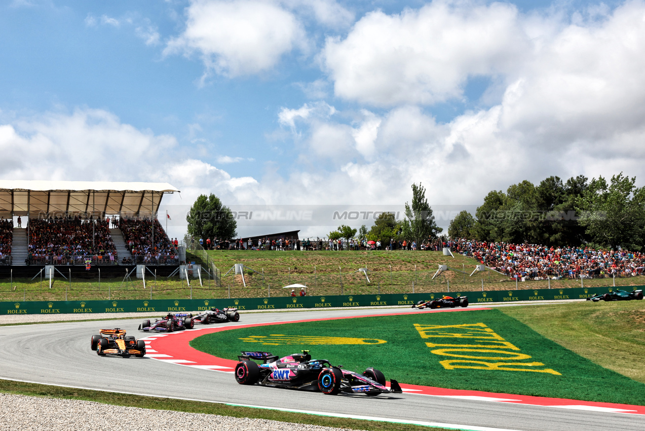 GP SPAGNA, Pierre Gasly (FRA) Alpine F1 Team A524.

23.06.2024. Formula 1 World Championship, Rd 10, Spanish Grand Prix, Barcelona, Spain, Gara Day.

- www.xpbimages.com, EMail: requests@xpbimages.com © Copyright: Charniaux / XPB Images