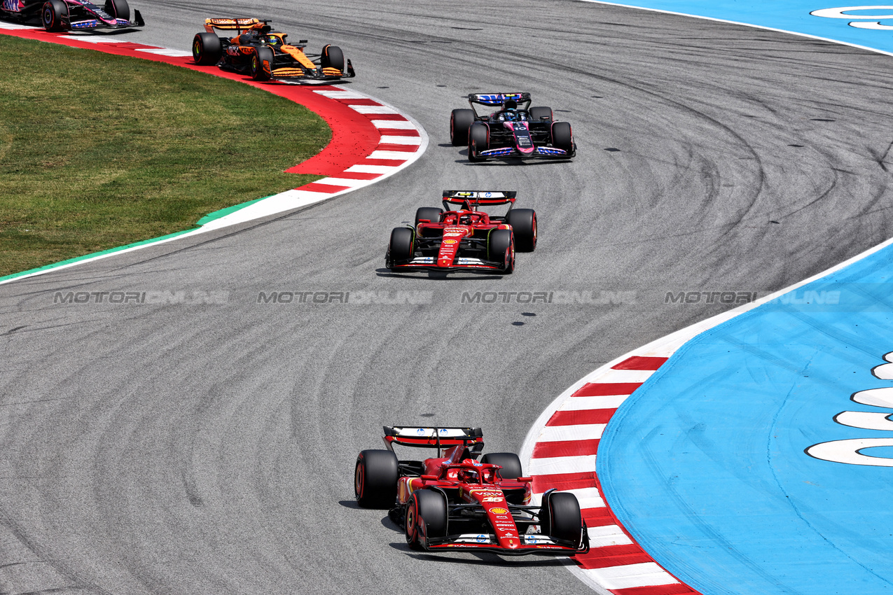 GP SPAGNA, Charles Leclerc (MON) Ferrari SF-24.

23.06.2024. Formula 1 World Championship, Rd 10, Spanish Grand Prix, Barcelona, Spain, Gara Day.

- www.xpbimages.com, EMail: requests@xpbimages.com © Copyright: Charniaux / XPB Images