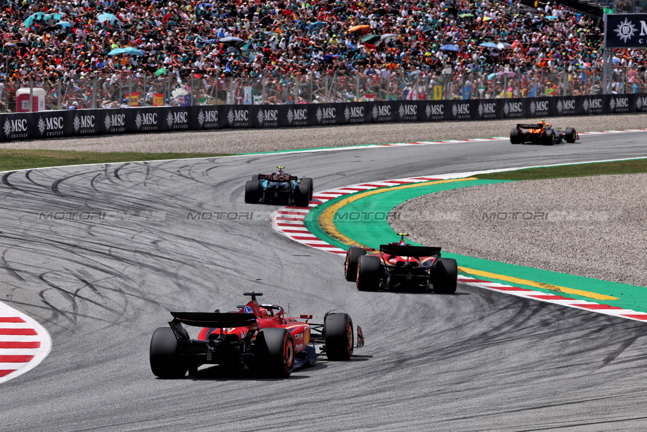 GP SPAGNA, Charles Leclerc (MON) Ferrari SF-24.

23.06.2024. Formula 1 World Championship, Rd 10, Spanish Grand Prix, Barcelona, Spain, Gara Day.

- www.xpbimages.com, EMail: requests@xpbimages.com © Copyright: Batchelor / XPB Images