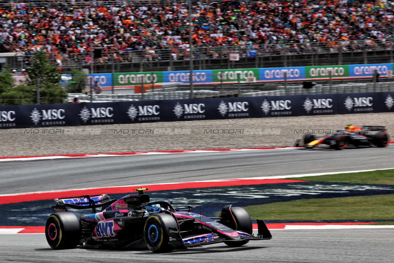 GP SPAGNA, Pierre Gasly (FRA) Alpine F1 Team A524.

23.06.2024. Formula 1 World Championship, Rd 10, Spanish Grand Prix, Barcelona, Spain, Gara Day.

- www.xpbimages.com, EMail: requests@xpbimages.com © Copyright: Batchelor / XPB Images