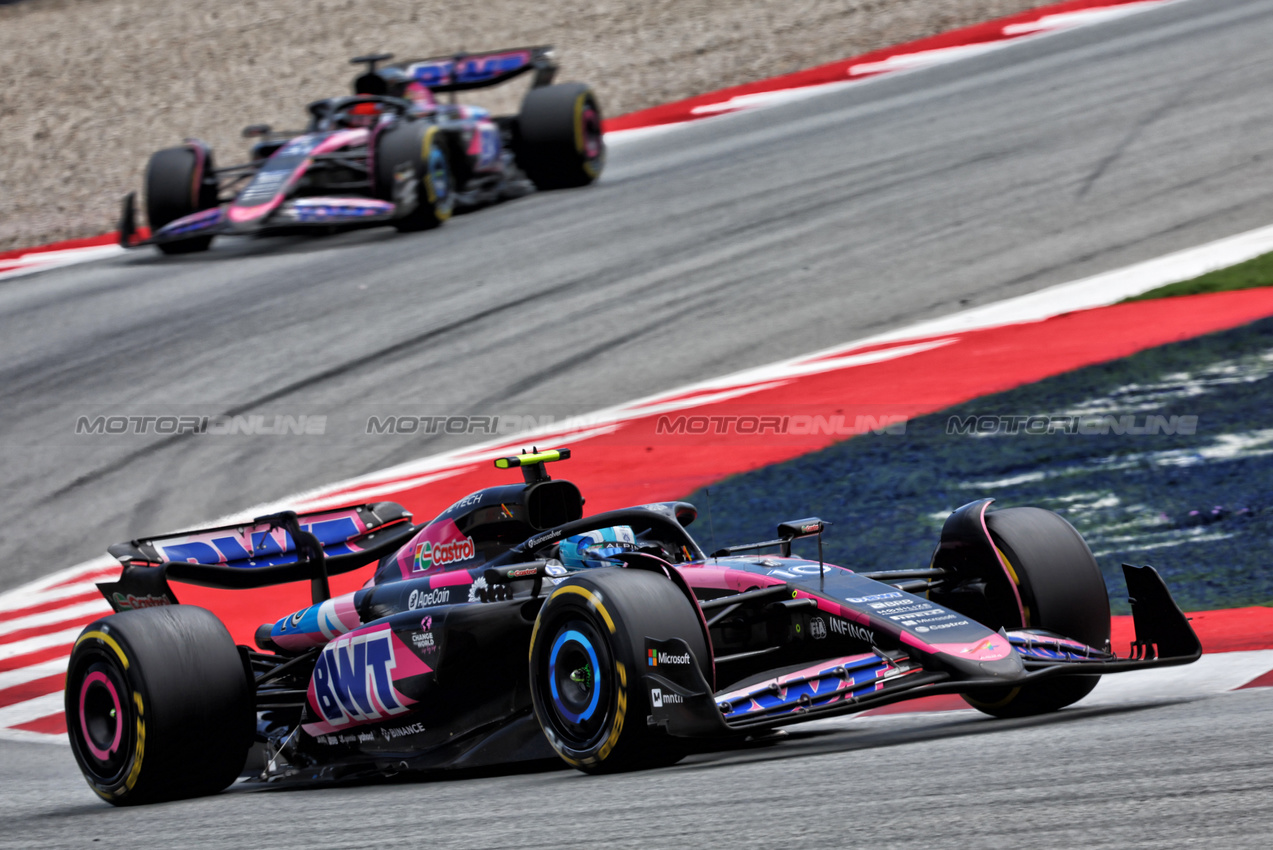 GP SPAGNA, Pierre Gasly (FRA) Alpine F1 Team A524.

23.06.2024. Formula 1 World Championship, Rd 10, Spanish Grand Prix, Barcelona, Spain, Gara Day.

- www.xpbimages.com, EMail: requests@xpbimages.com © Copyright: Batchelor / XPB Images