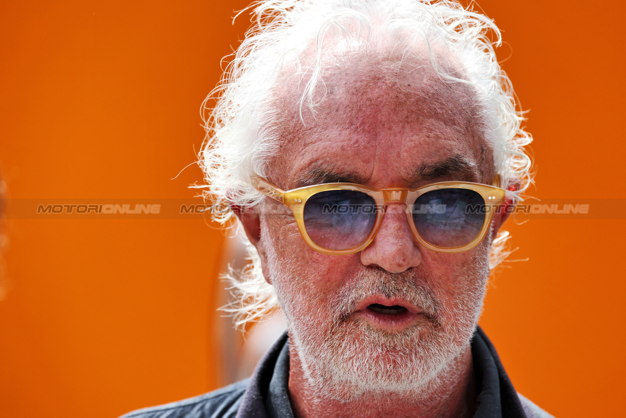 GP SPAGNA, Flavio Briatore (ITA) Alpine F1 Team Executive Advisor.

23.06.2024. Formula 1 World Championship, Rd 10, Spanish Grand Prix, Barcelona, Spain, Gara Day.

- www.xpbimages.com, EMail: requests@xpbimages.com © Copyright: Rew / XPB Images