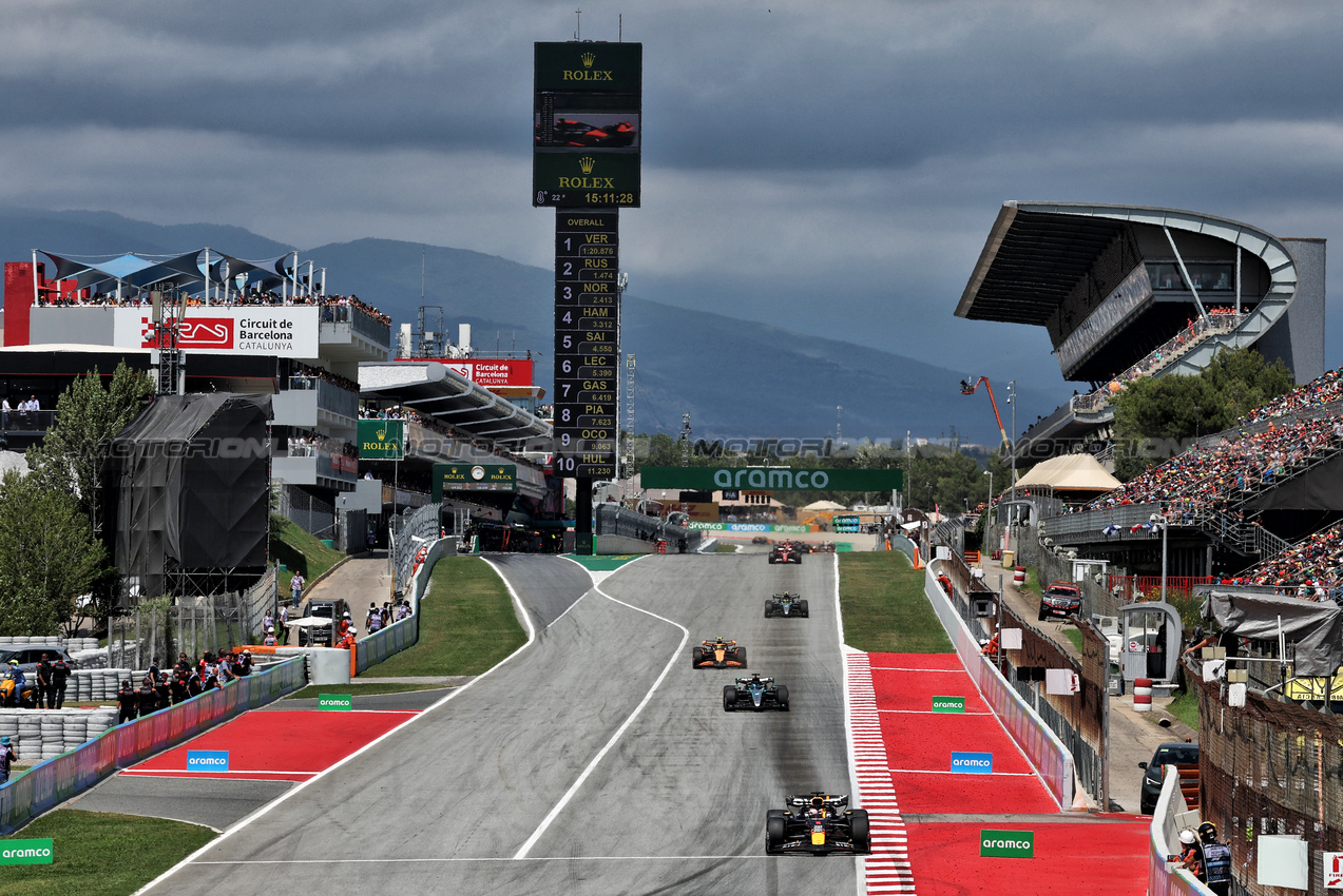 GP SPAGNA, Max Verstappen (NLD) Red Bull Racing RB20.

23.06.2024. Formula 1 World Championship, Rd 10, Spanish Grand Prix, Barcelona, Spain, Gara Day.

- www.xpbimages.com, EMail: requests@xpbimages.com © Copyright: Moy / XPB Images