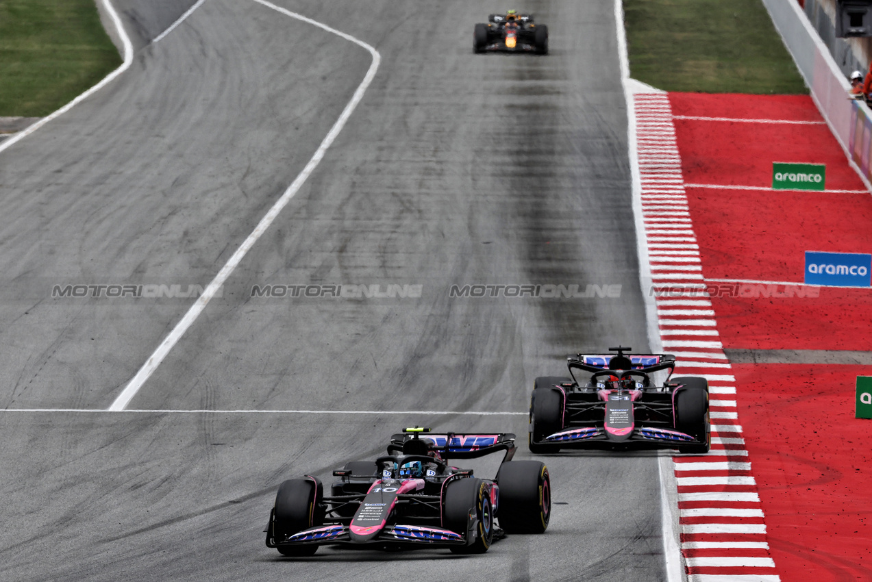 GP SPAGNA, Pierre Gasly (FRA) Alpine F1 Team A524.

23.06.2024. Formula 1 World Championship, Rd 10, Spanish Grand Prix, Barcelona, Spain, Gara Day.

- www.xpbimages.com, EMail: requests@xpbimages.com © Copyright: Moy / XPB Images