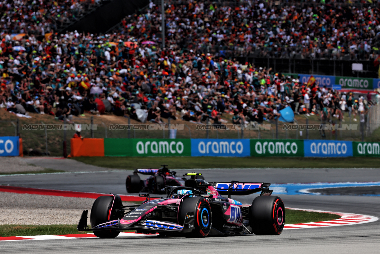 GP SPAGNA, Pierre Gasly (FRA) Alpine F1 Team A524.

23.06.2024. Formula 1 World Championship, Rd 10, Spanish Grand Prix, Barcelona, Spain, Gara Day.

 - www.xpbimages.com, EMail: requests@xpbimages.com © Copyright: Coates / XPB Images