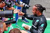 GP SPAGNA, Lewis Hamilton (GBR) Mercedes AMG F1 celebrates his third position with the team in parc ferme.

23.06.2024. Formula 1 World Championship, Rd 10, Spanish Grand Prix, Barcelona, Spain, Gara Day.

- www.xpbimages.com, EMail: requests@xpbimages.com © Copyright: Batchelor / XPB Images