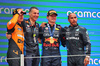 GP SPAGNA, The podium (L to R): Lando Norris (GBR) McLaren, second; Max Verstappen (NLD) Red Bull Racing, vincitore; Lewis Hamilton (GBR) Mercedes AMG F1, third.

23.06.2024. Formula 1 World Championship, Rd 10, Spanish Grand Prix, Barcelona, Spain, Gara Day.

- www.xpbimages.com, EMail: requests@xpbimages.com © Copyright: Batchelor / XPB Images