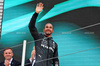 GP SPAGNA, Lewis Hamilton (GBR) Mercedes AMG F1 celebrates his third position on the podium.

23.06.2024. Formula 1 World Championship, Rd 10, Spanish Grand Prix, Barcelona, Spain, Gara Day.

- www.xpbimages.com, EMail: requests@xpbimages.com © Copyright: Moy / XPB Images