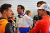 GP SPAGNA, (L to R): Lando Norris (GBR) McLaren e Carlos Sainz Jr (ESP) Ferrari on the drivers' parade.

23.06.2024. Formula 1 World Championship, Rd 10, Spanish Grand Prix, Barcelona, Spain, Gara Day.

- www.xpbimages.com, EMail: requests@xpbimages.com © Copyright: Batchelor / XPB Images