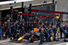 GP SPAGNA, Max Verstappen (NLD) Red Bull Racing RB20 makes a pit stop.

23.06.2024. Formula 1 World Championship, Rd 10, Spanish Grand Prix, Barcelona, Spain, Gara Day.

 - www.xpbimages.com, EMail: requests@xpbimages.com © Copyright: Coates / XPB Images