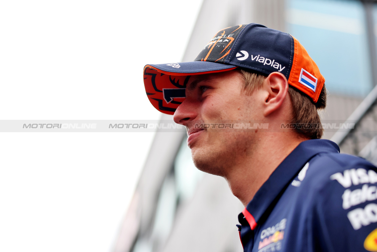 GP SPAGNA, Max Verstappen (NLD) Red Bull Racing.

20.06.2024. Formula 1 World Championship, Rd 10, Spanish Grand Prix, Barcelona, Spain, Preparation Day.

- www.xpbimages.com, EMail: requests@xpbimages.com © Copyright: Rew / XPB Images