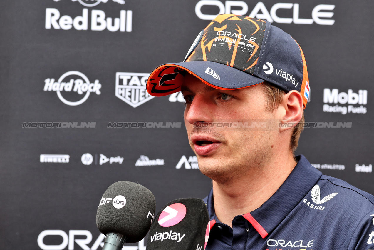 GP SPAGNA, Max Verstappen (NLD) Red Bull Racing.

20.06.2024. Formula 1 World Championship, Rd 10, Spanish Grand Prix, Barcelona, Spain, Preparation Day.

- www.xpbimages.com, EMail: requests@xpbimages.com © Copyright: Moy / XPB Images