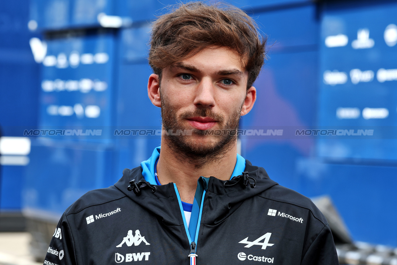 GP SPAGNA, Pierre Gasly (FRA) Alpine F1 Team.

20.06.2024. Formula 1 World Championship, Rd 10, Spanish Grand Prix, Barcelona, Spain, Preparation Day.

- www.xpbimages.com, EMail: requests@xpbimages.com © Copyright: Moy / XPB Images