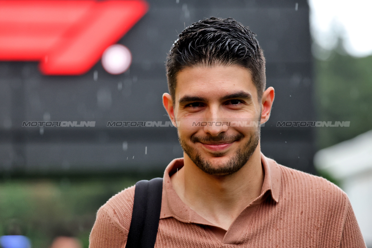 GP SPAGNA, Esteban Ocon (FRA) Alpine F1 Team.

20.06.2024. Formula 1 World Championship, Rd 10, Spanish Grand Prix, Barcelona, Spain, Preparation Day.

- www.xpbimages.com, EMail: requests@xpbimages.com © Copyright: Rew / XPB Images