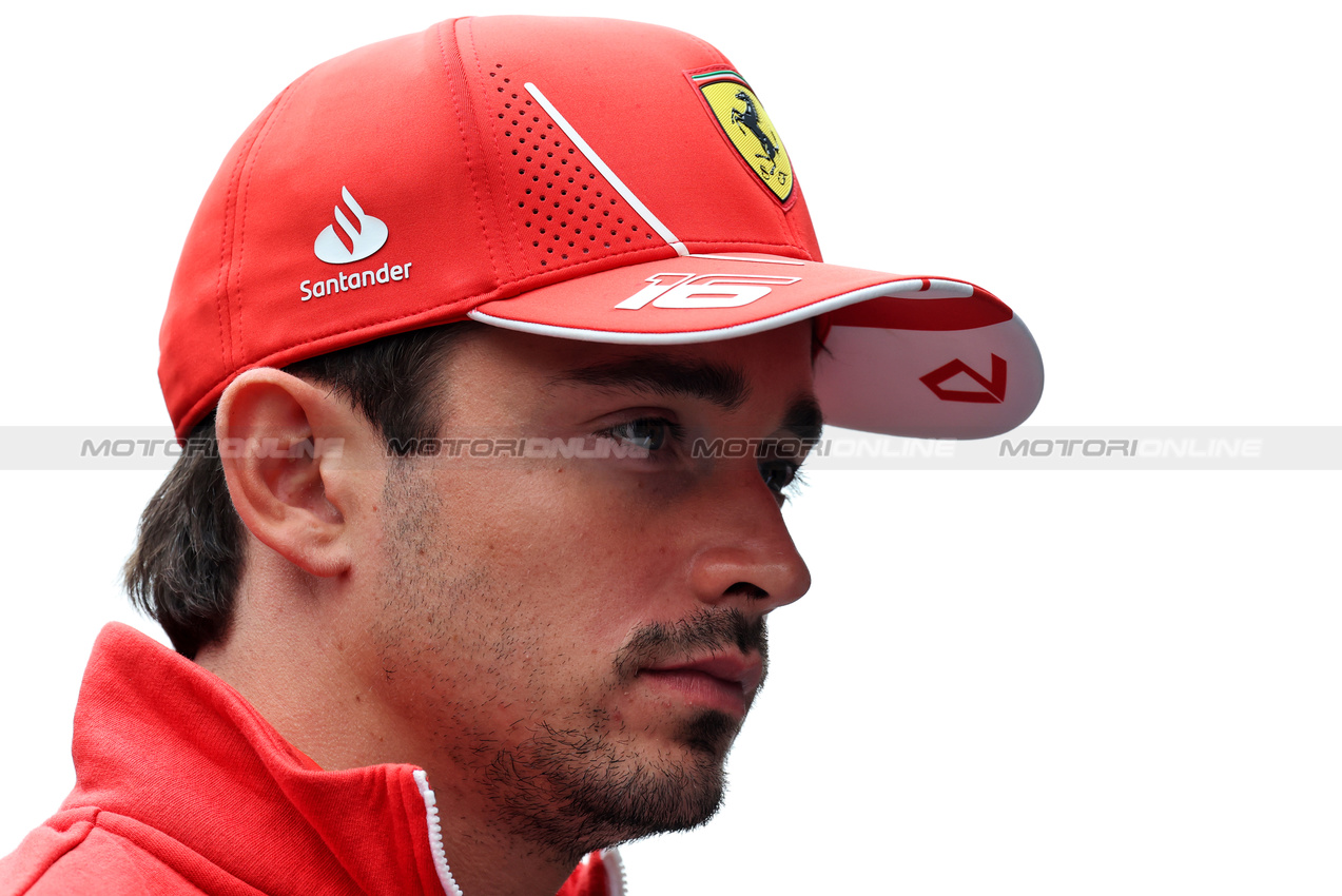 GP SPAGNA, Charles Leclerc (MON) Ferrari.

20.06.2024. Formula 1 World Championship, Rd 10, Spanish Grand Prix, Barcelona, Spain, Preparation Day.

- www.xpbimages.com, EMail: requests@xpbimages.com © Copyright: Rew / XPB Images