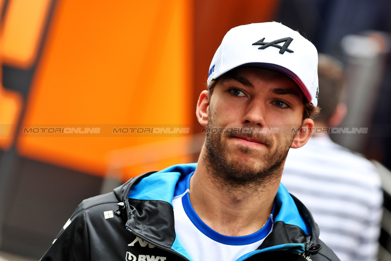 GP SPAGNA, Pierre Gasly (FRA) Alpine F1 Team.

20.06.2024. Formula 1 World Championship, Rd 10, Spanish Grand Prix, Barcelona, Spain, Preparation Day.

- www.xpbimages.com, EMail: requests@xpbimages.com © Copyright: Moy / XPB Images