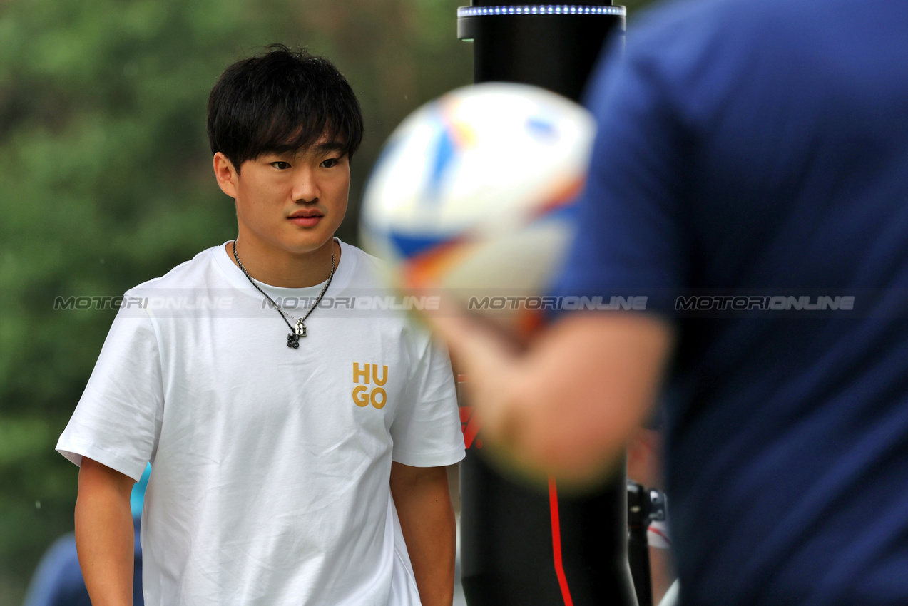 GP SPAGNA, Yuki Tsunoda (JPN) RB.

20.06.2024. Formula 1 World Championship, Rd 10, Spanish Grand Prix, Barcelona, Spain, Preparation Day.

- www.xpbimages.com, EMail: requests@xpbimages.com © Copyright: Rew / XPB Images