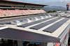 GP SPAGNA, Circuit Atmosfera - Solar Panels on the paddock building.

20.06.2024. Formula 1 World Championship, Rd 10, Spanish Grand Prix, Barcelona, Spain, Preparation Day.

- www.xpbimages.com, EMail: requests@xpbimages.com © Copyright: Batchelor / XPB Images