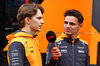 GP SPAGNA, (L to R): Oscar Piastri (AUS) McLaren with team mate Lando Norris (GBR) McLaren.

20.06.2024. Formula 1 World Championship, Rd 10, Spanish Grand Prix, Barcelona, Spain, Preparation Day.

 - www.xpbimages.com, EMail: requests@xpbimages.com © Copyright: Coates / XPB Images