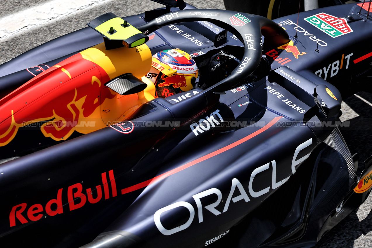 GP SPAGNA, Sergio Perez (MEX) Red Bull Racing RB20.

22.06.2024. Formula 1 World Championship, Rd 10, Spanish Grand Prix, Barcelona, Spain, Qualifiche Day.

- www.xpbimages.com, EMail: requests@xpbimages.com © Copyright: Moy / XPB Images