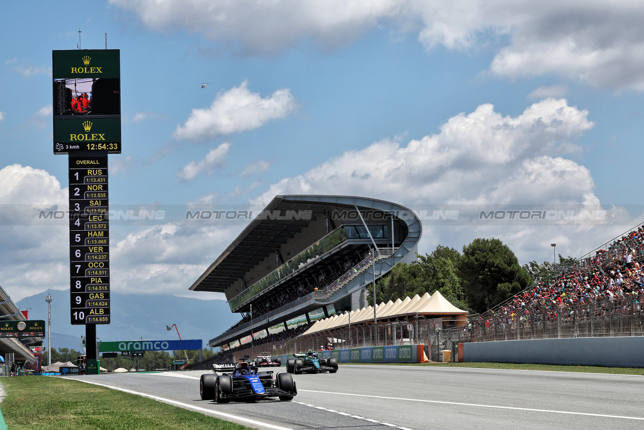 GP SPAGNA, Alexander Albon (THA) Williams Racing FW46.

22.06.2024. Formula 1 World Championship, Rd 10, Spanish Grand Prix, Barcelona, Spain, Qualifiche Day.

- www.xpbimages.com, EMail: requests@xpbimages.com © Copyright: Rew / XPB Images