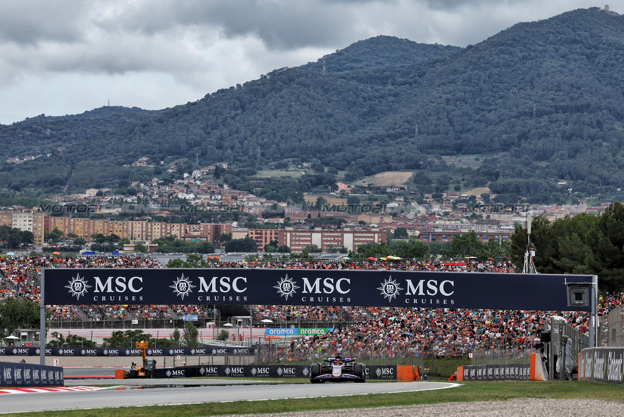 GP SPAGNA, Esteban Ocon (FRA) Alpine F1 Team A524.

22.06.2024. Formula 1 World Championship, Rd 10, Spanish Grand Prix, Barcelona, Spain, Qualifiche Day.

- www.xpbimages.com, EMail: requests@xpbimages.com © Copyright: Moy / XPB Images