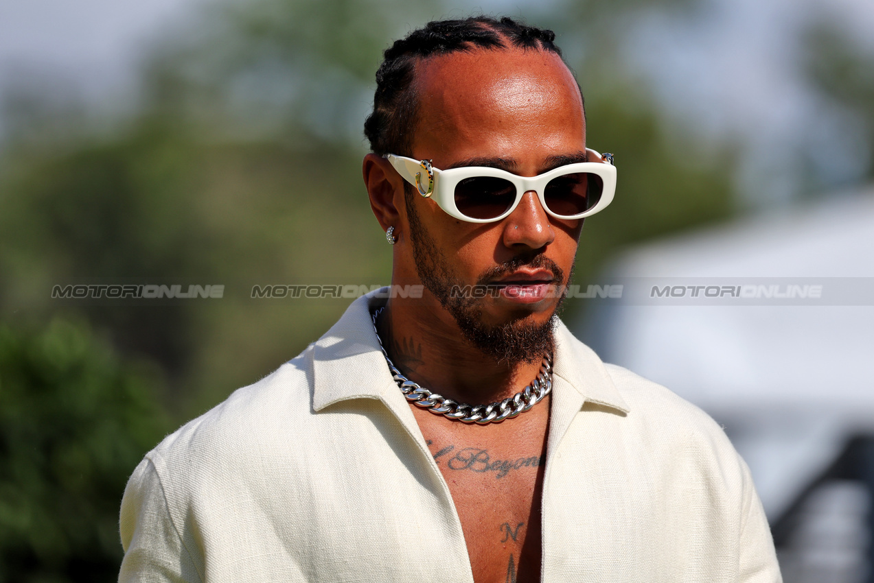 GP SPAGNA, Lewis Hamilton (GBR) Mercedes AMG F1.

22.06.2024. Formula 1 World Championship, Rd 10, Spanish Grand Prix, Barcelona, Spain, Qualifiche Day.

- www.xpbimages.com, EMail: requests@xpbimages.com © Copyright: Rew / XPB Images