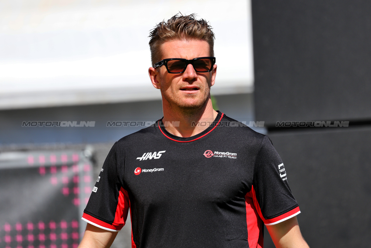 GP SPAGNA, Nico Hulkenberg (GER) Haas F1 Team.

22.06.2024. Formula 1 World Championship, Rd 10, Spanish Grand Prix, Barcelona, Spain, Qualifiche Day.

- www.xpbimages.com, EMail: requests@xpbimages.com © Copyright: Rew / XPB Images