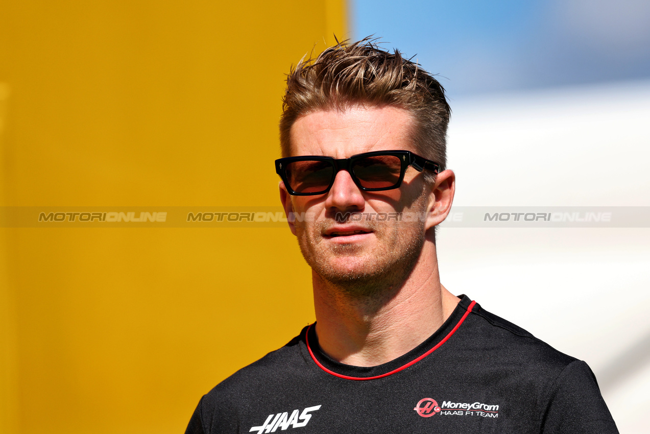 GP SPAGNA, Nico Hulkenberg (GER) Haas F1 Team.

22.06.2024. Formula 1 World Championship, Rd 10, Spanish Grand Prix, Barcelona, Spain, Qualifiche Day.

- www.xpbimages.com, EMail: requests@xpbimages.com © Copyright: Rew / XPB Images