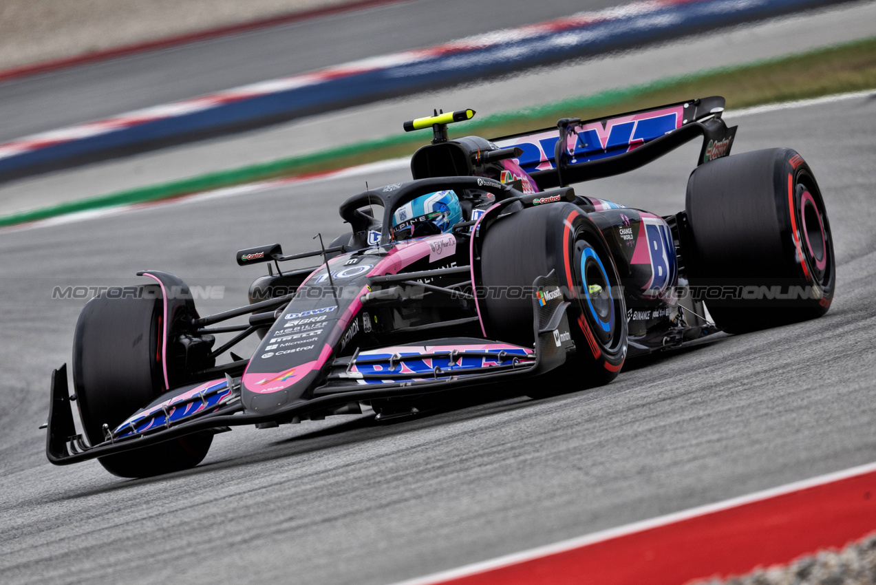 GP SPAGNA, Pierre Gasly (FRA) Alpine F1 Team A524.

22.06.2024. Formula 1 World Championship, Rd 10, Spanish Grand Prix, Barcelona, Spain, Qualifiche Day.

- www.xpbimages.com, EMail: requests@xpbimages.com © Copyright: Rew / XPB Images