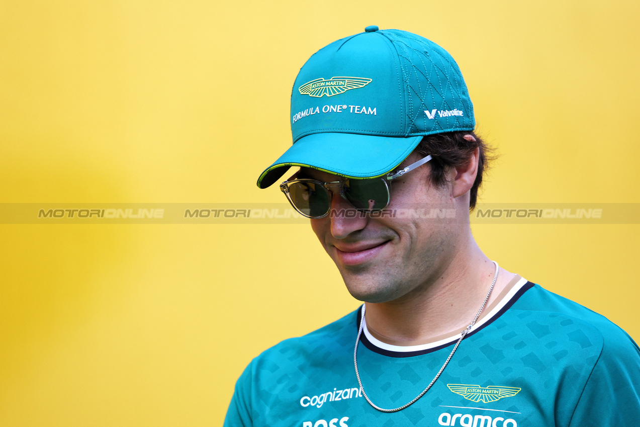 GP SPAGNA, Lance Stroll (CDN) Aston Martin F1 Team.

22.06.2024. Formula 1 World Championship, Rd 10, Spanish Grand Prix, Barcelona, Spain, Qualifiche Day.

- www.xpbimages.com, EMail: requests@xpbimages.com © Copyright: Rew / XPB Images