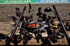 GP SPAGNA, Max Verstappen (NLD) Red Bull Racing RB20 practices a pit stop.

22.06.2024. Formula 1 World Championship, Rd 10, Spanish Grand Prix, Barcelona, Spain, Qualifiche Day.

- www.xpbimages.com, EMail: requests@xpbimages.com © Copyright: Moy / XPB Images