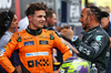 GP SPAGNA, (L to R): Pole sitter Lando Norris (GBR) McLaren with third placed Lewis Hamilton (GBR) Mercedes AMG F1 in qualifying parc ferme.

22.06.2024. Formula 1 World Championship, Rd 10, Spanish Grand Prix, Barcelona, Spain, Qualifiche Day.

 - www.xpbimages.com, EMail: requests@xpbimages.com © Copyright: Coates / XPB Images