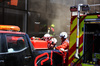 GP SPAGNA, A fire in the McLaren motorhome is tended to by fire fighters.

22.06.2024. Formula 1 World Championship, Rd 10, Spanish Grand Prix, Barcelona, Spain, Qualifiche Day.

- www.xpbimages.com, EMail: requests@xpbimages.com © Copyright: Batchelor / XPB Images