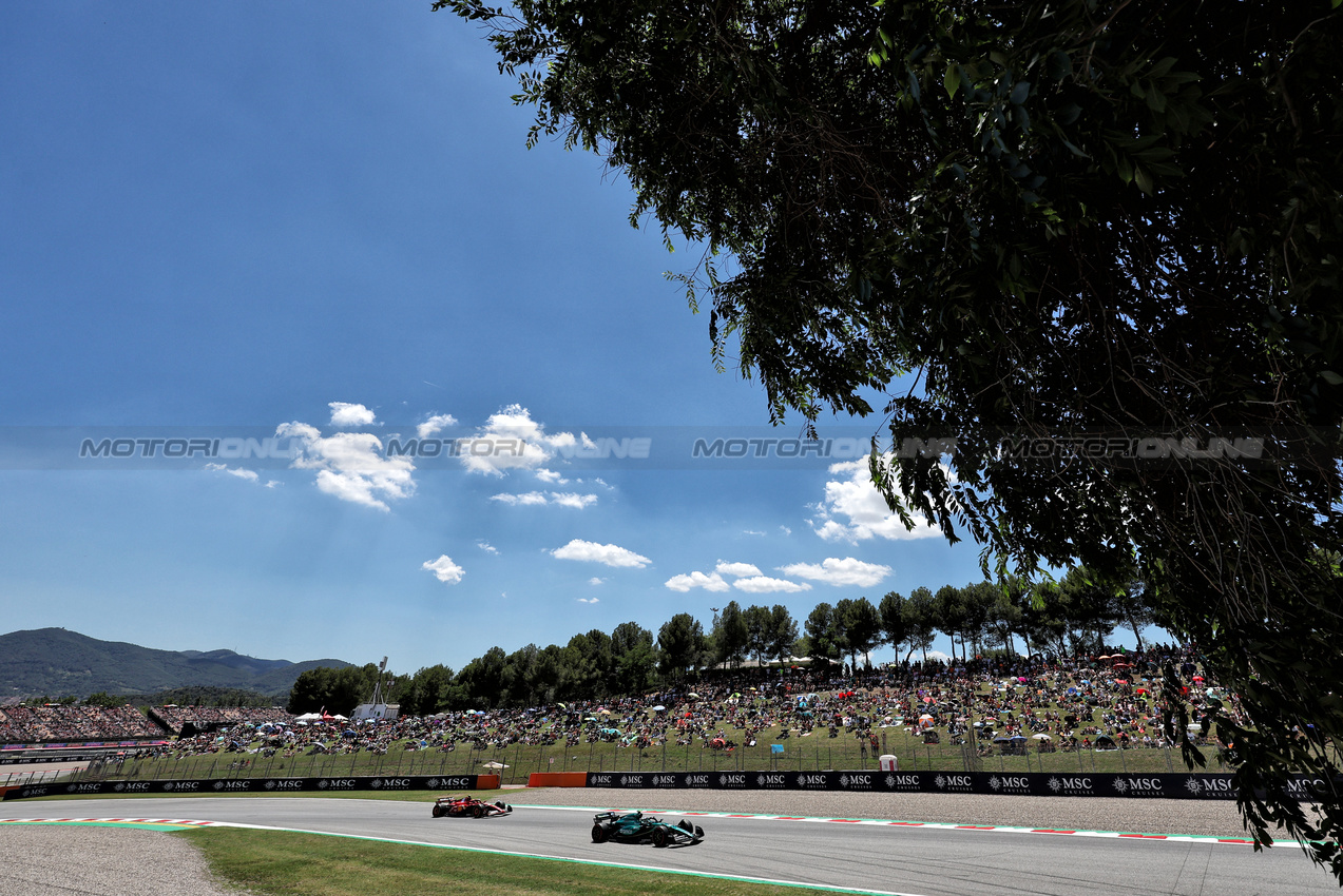 GP SPAGNA, Fernando Alonso (ESP) Aston Martin F1 Team AMR24.

21.06.2024 Formula 1 World Championship, Rd 10, Spanish Grand Prix, Barcelona, Spain, Practice Day.

- www.xpbimages.com, EMail: requests@xpbimages.com © Copyright: Moy / XPB Images