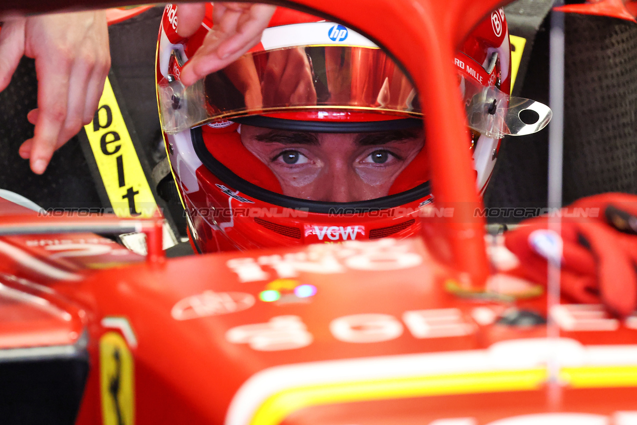 GP SPAGNA, Charles Leclerc (MON) Ferrari SF-24.

21.06.2024 Formula 1 World Championship, Rd 10, Spanish Grand Prix, Barcelona, Spain, Practice Day.

- www.xpbimages.com, EMail: requests@xpbimages.com © Copyright: Batchelor / XPB Images