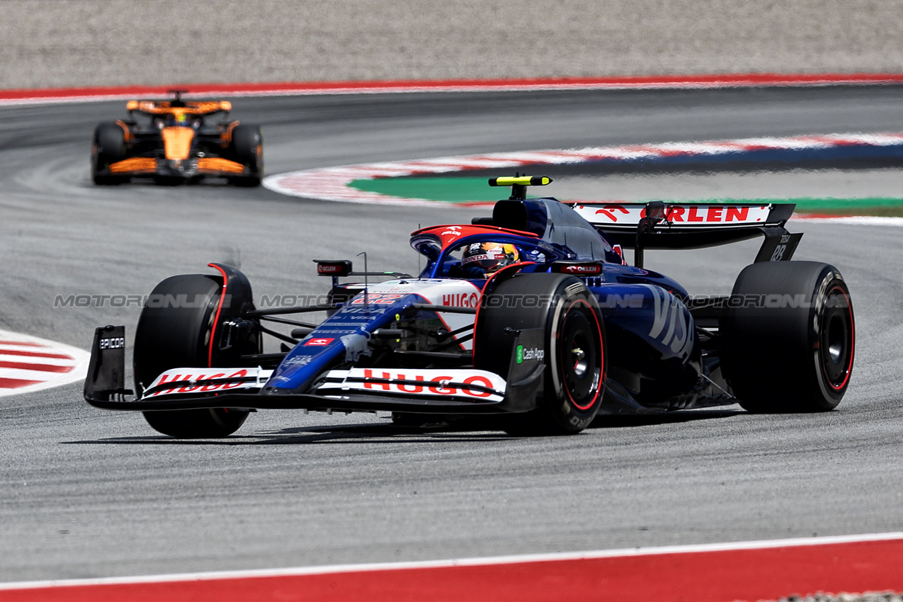 GP SPAGNA, Yuki Tsunoda (JPN) RB VCARB 01.

21.06.2024 Formula 1 World Championship, Rd 10, Spanish Grand Prix, Barcelona, Spain, Practice Day.

- www.xpbimages.com, EMail: requests@xpbimages.com © Copyright: Rew / XPB Images