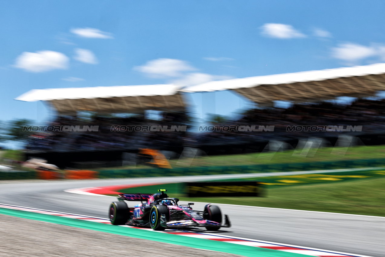 GP SPAGNA, Pierre Gasly (FRA) Alpine F1 Team A524.

21.06.2024 Formula 1 World Championship, Rd 10, Spanish Grand Prix, Barcelona, Spain, Practice Day.

 - www.xpbimages.com, EMail: requests@xpbimages.com © Copyright: Coates / XPB Images