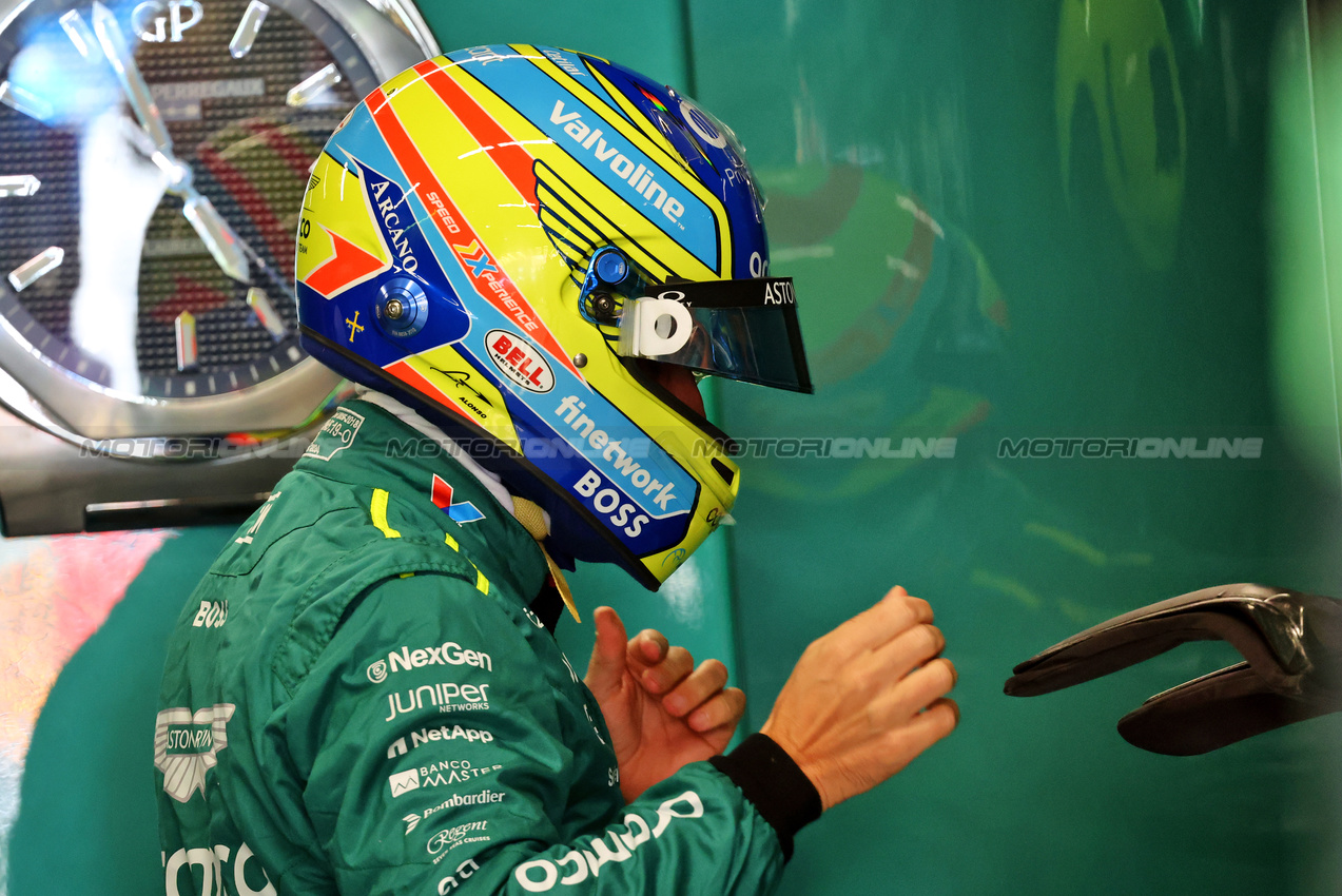 GP SPAGNA, Fernando Alonso (ESP) Aston Martin F1 Team.

21.06.2024 Formula 1 World Championship, Rd 10, Spanish Grand Prix, Barcelona, Spain, Practice Day.

- www.xpbimages.com, EMail: requests@xpbimages.com © Copyright: Batchelor / XPB Images