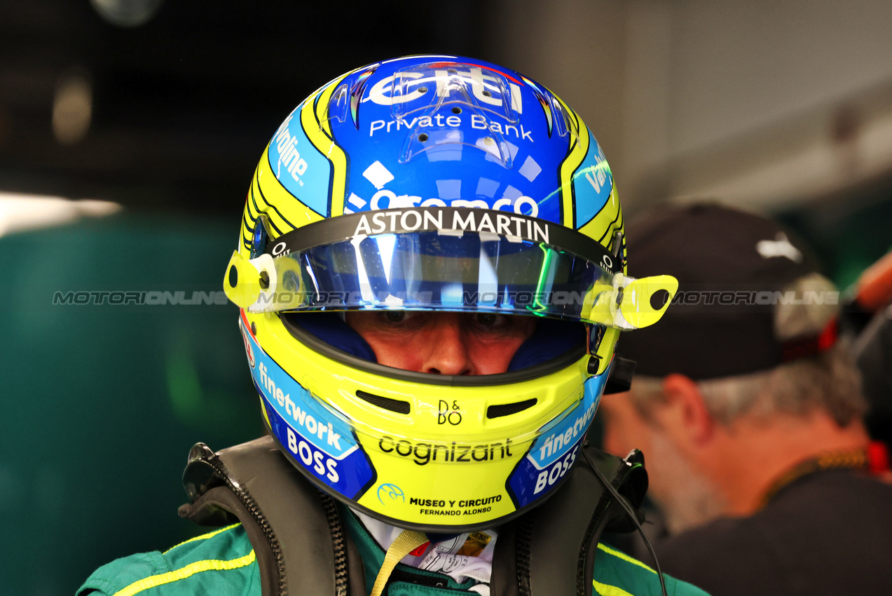 GP SPAGNA, Fernando Alonso (ESP) Aston Martin F1 Team.

21.06.2024 Formula 1 World Championship, Rd 10, Spanish Grand Prix, Barcelona, Spain, Practice Day.

- www.xpbimages.com, EMail: requests@xpbimages.com © Copyright: Batchelor / XPB Images